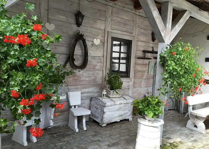 Stajnia Bialy Borek בית הארחה Biskupice Kocurów